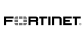 Logo de Fortinet, partenaire sécurité réseau.